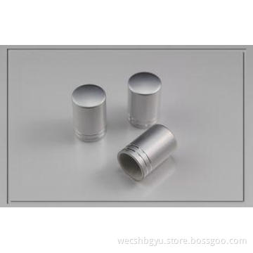 16mm25mm Cosmetic Bottle Caps with double shinning silver l
